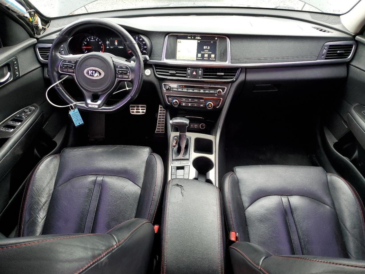 2016 KIA Optima VIN 5XXGW4L28GG067181 Copart auction photo, rear end damage thumbnail 8