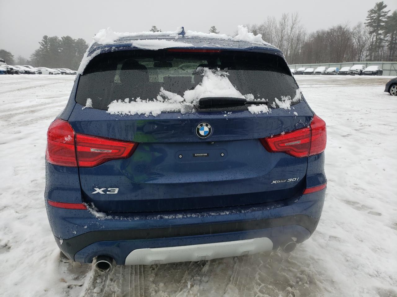 2019 BMW X3 VIN 5UXTR9C5XKLE16610 Copart auction photo, front end damage thumbnail 6