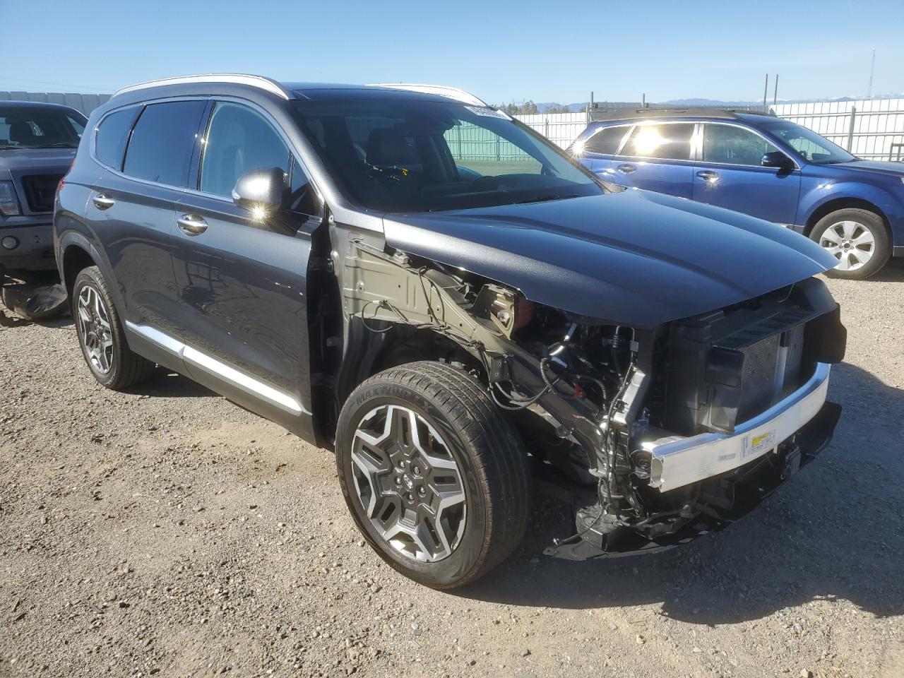 2023 Hyundai Santa Fe VIN 5NMS4DALXPH641406 Copart auction photo, front end damage thumbnail 4