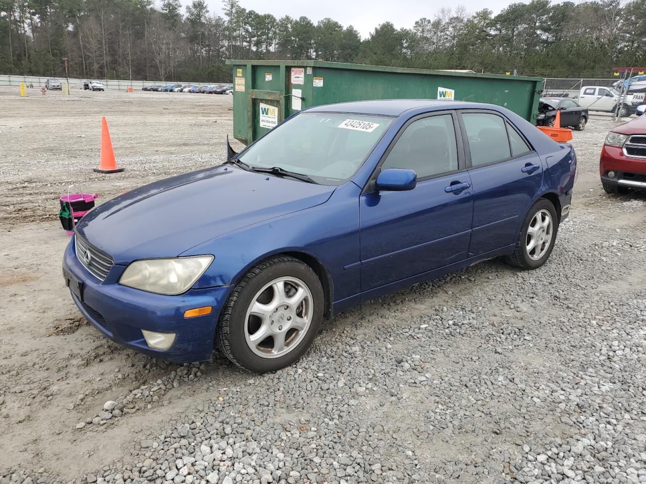 2001 Lexus IS VIN JTHBD182110018547