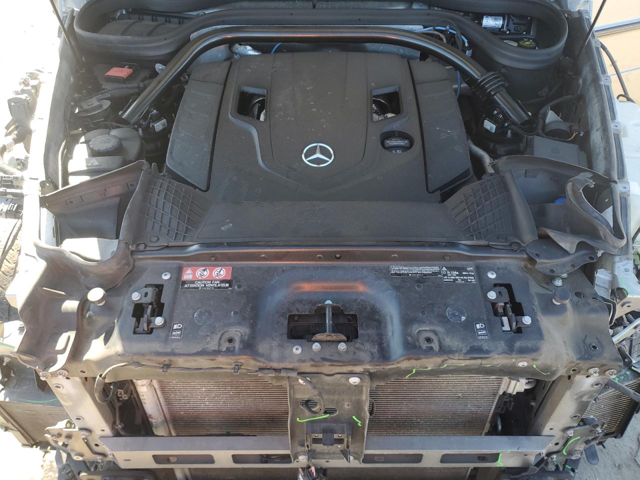 2019 Mercedes-Benz G-klasse VIN WDCYC6BJ7KX300514 Copart auction photo, front end / side damage thumbnail 12