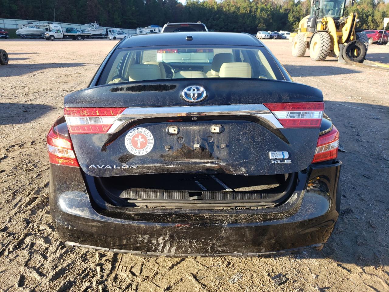 2014 Toyota Avalon VIN 4T1BD1EB1EU023974 Copart auction photo, rear end damage thumbnail 6