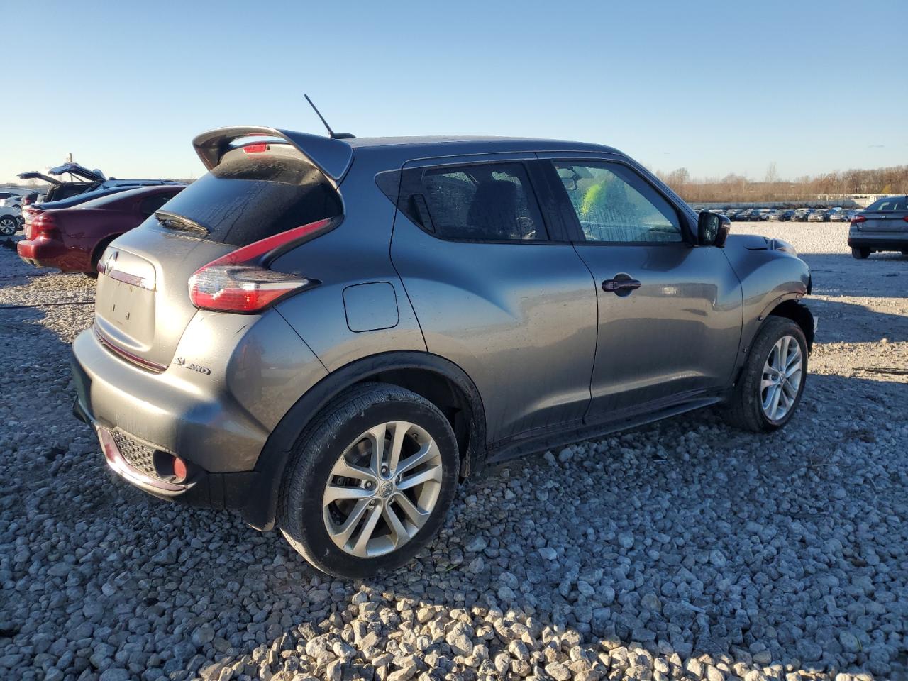 2015 Nissan Juke VIN JN8AF5MV0FT550980 Copart auction photo, front end damage thumbnail 3