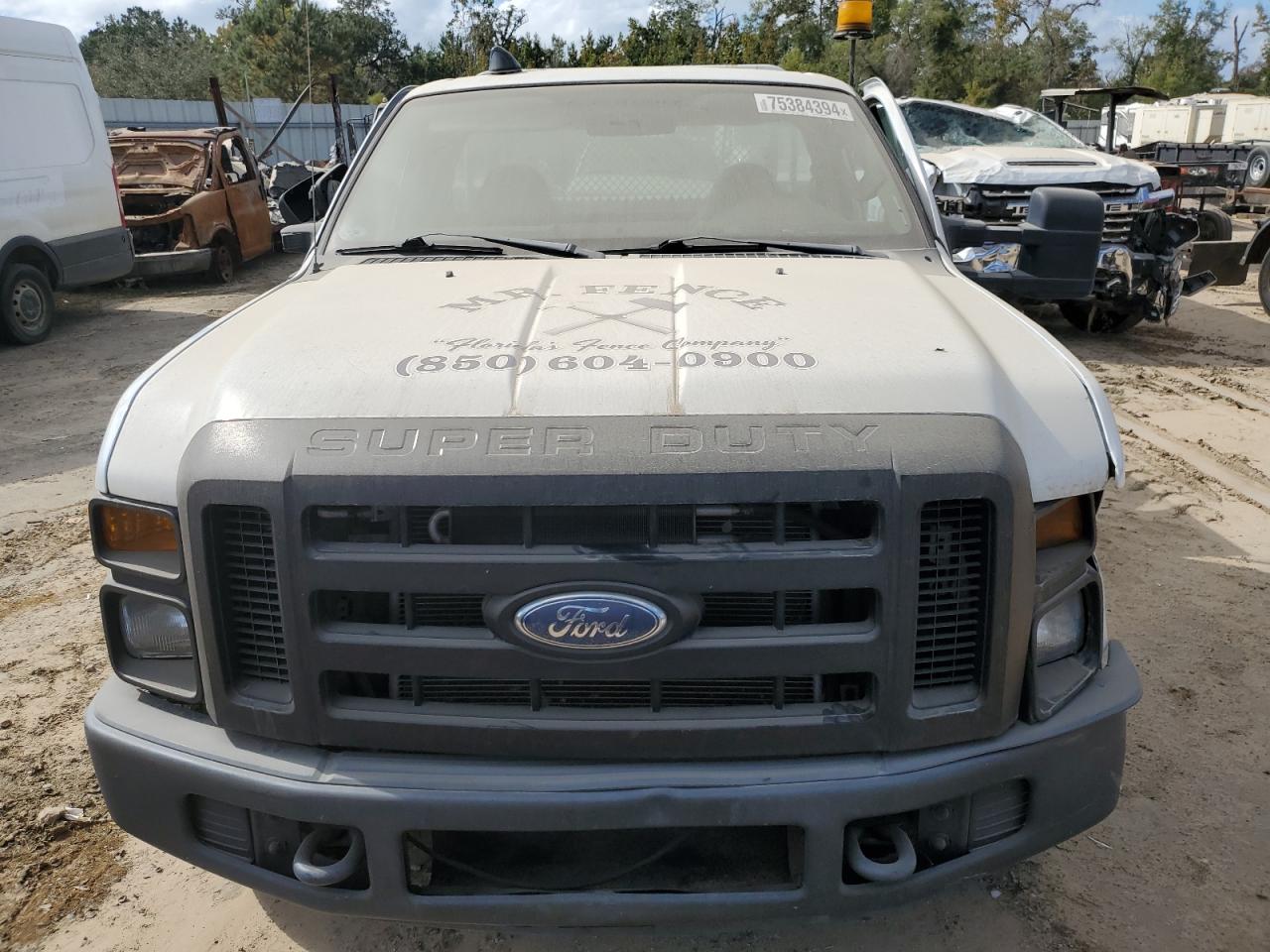 2008 Ford F350 VIN 1FDWF30548EC54701 Copart auction photo, side damage thumbnail 5
