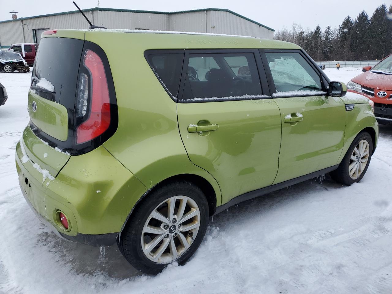 2019 KIA Soul VIN KNDJP3A53K7917889 Copart auction photo, front end damage thumbnail 3