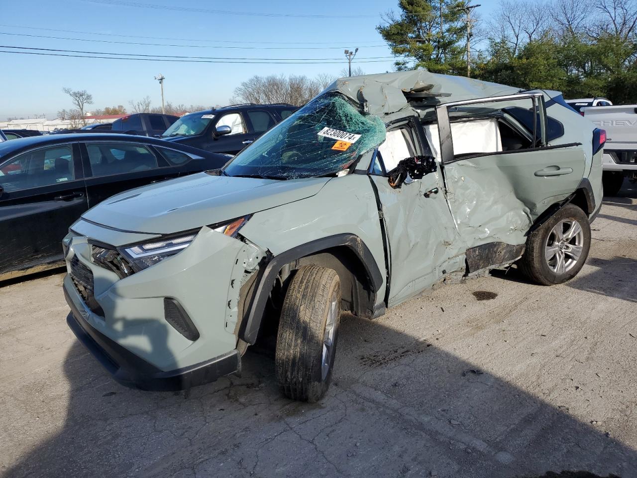 2022 Toyota RAV 4 VIN 2T3P1RFV5NW310991