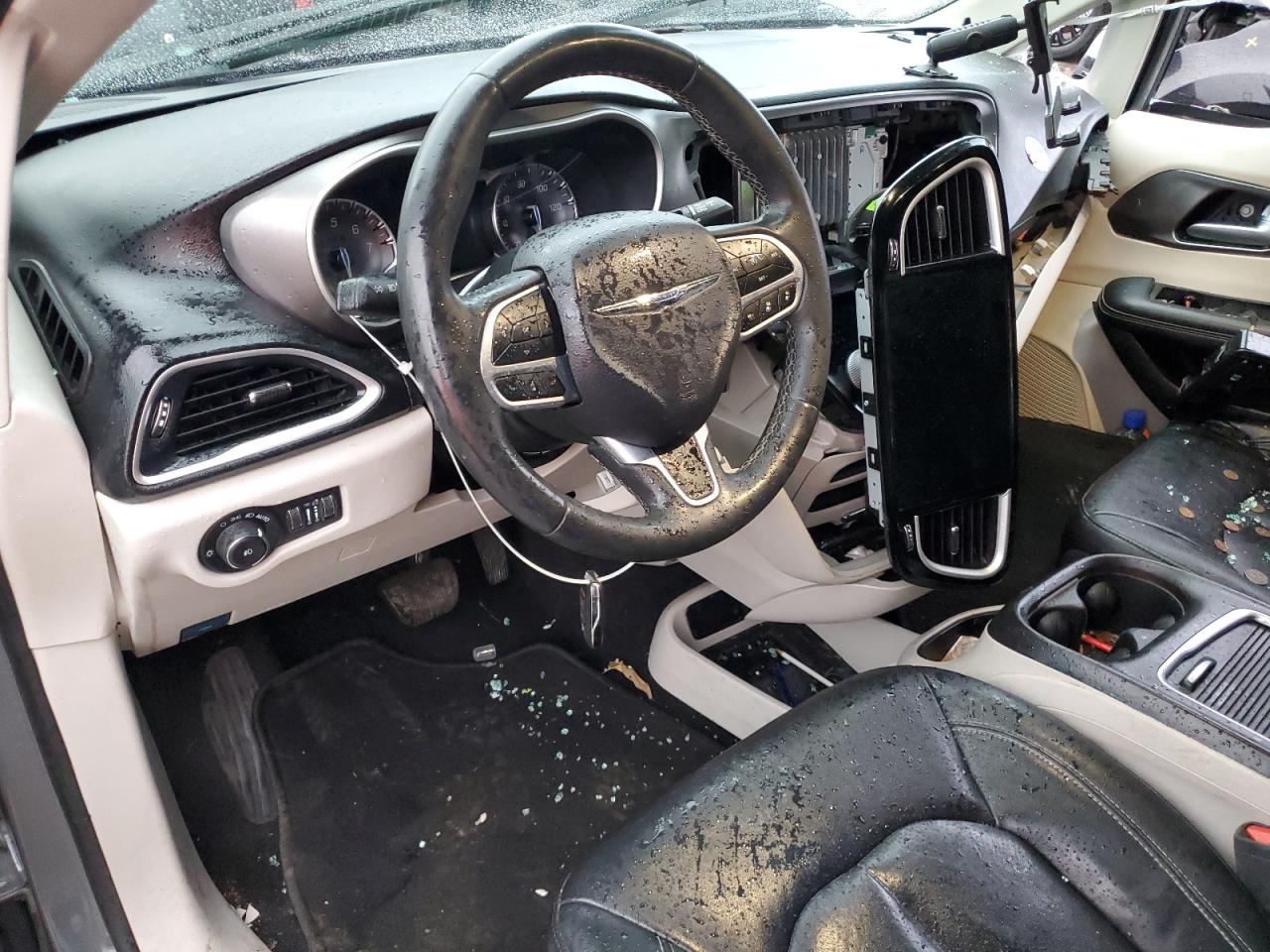 2022 Chrysler Pacifica VIN 2C4RC1BG1NR142398 Copart auction photo, side / undercarriage damage thumbnail 8
