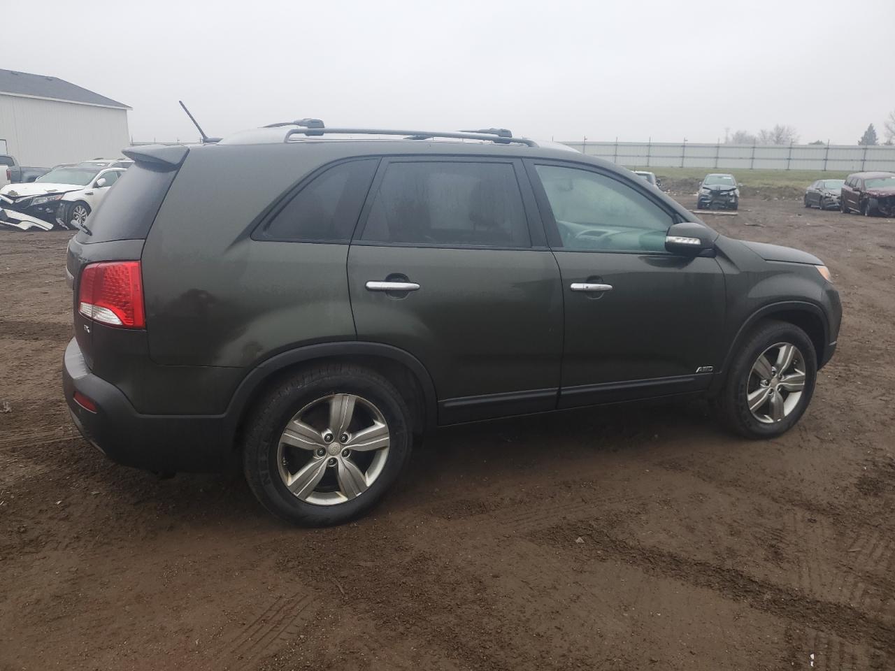 2013 KIA Sorento VIN 5XYKUDA62DG331993 Copart auction photo, mechanical damage thumbnail 3