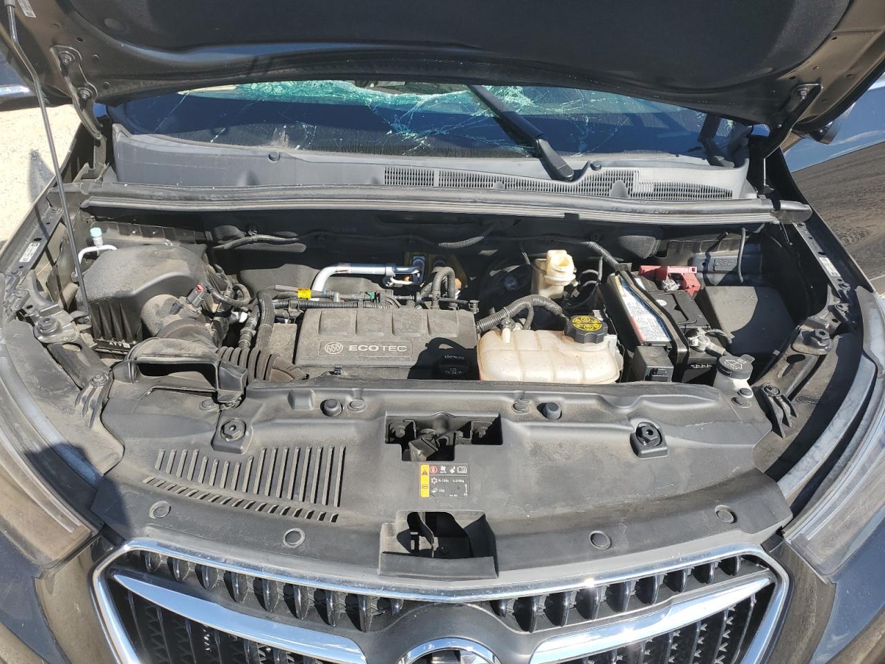 2019 Buick Encore VIN KL4CJASB9KB909239 Copart auction photo, all over damage thumbnail 11