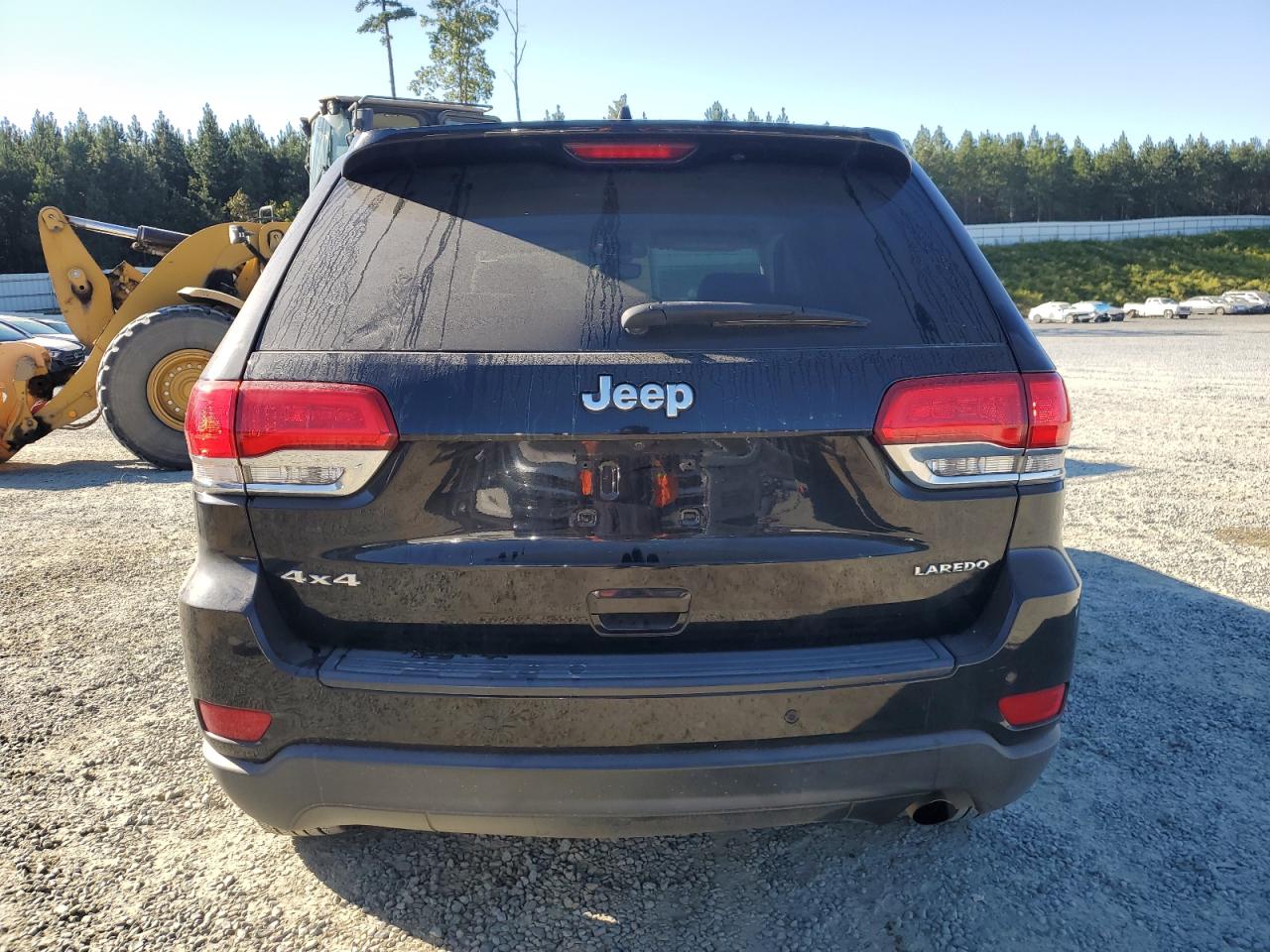 2017 Jeep Grand Cherokee VIN 1C4RJFAG8HC875646 Copart auction photo, front end / side damage thumbnail 6