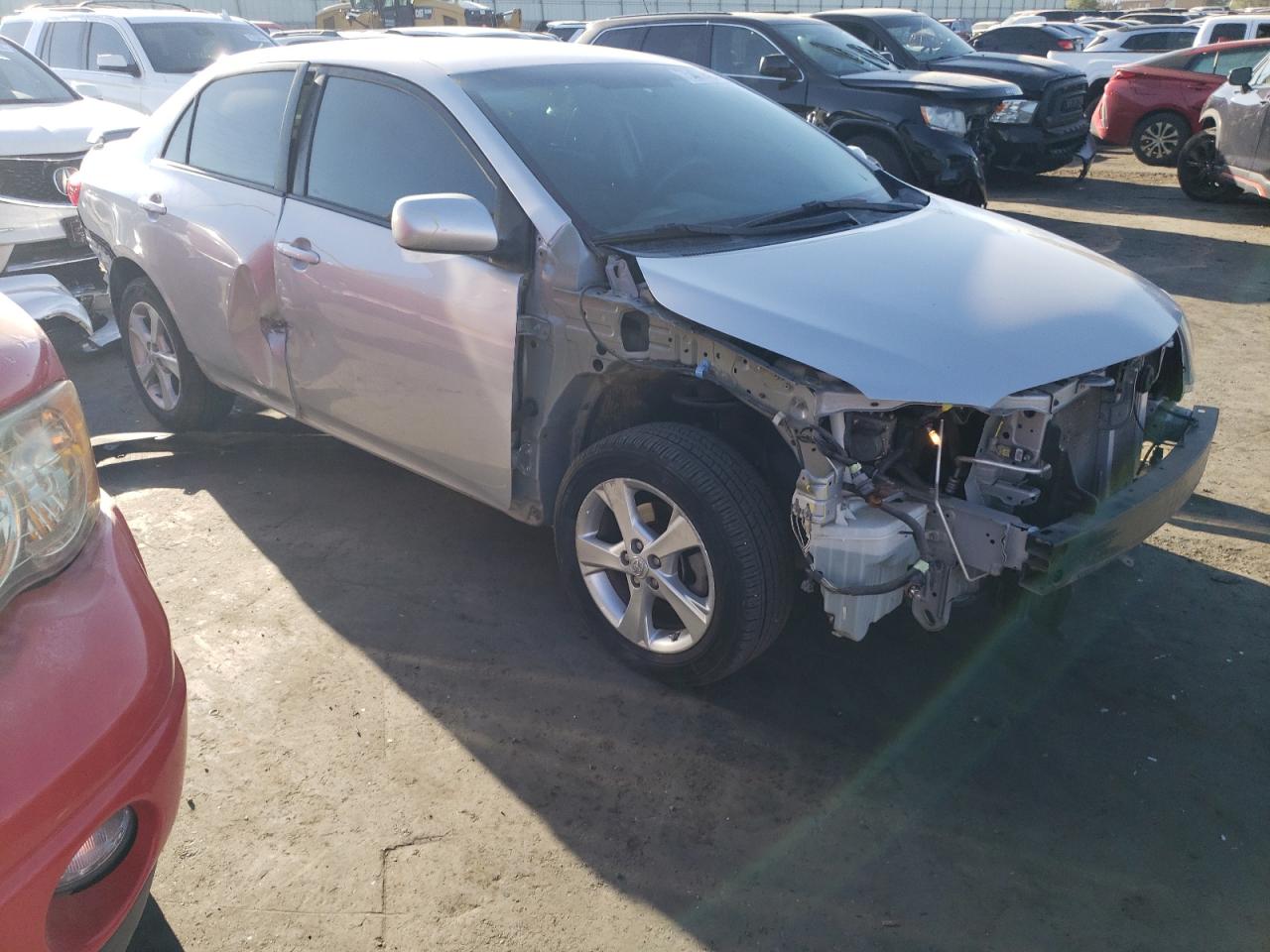 2012 Toyota Corolla VIN 2T1BU4EE2CC910705 Copart auction photo, front end / rear end damage thumbnail 4