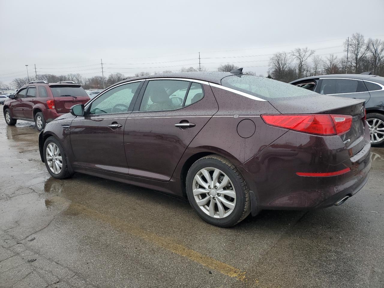 2015 KIA Optima VIN 5XXGN4A79FG383057 Copart auction photo, front end damage thumbnail 2