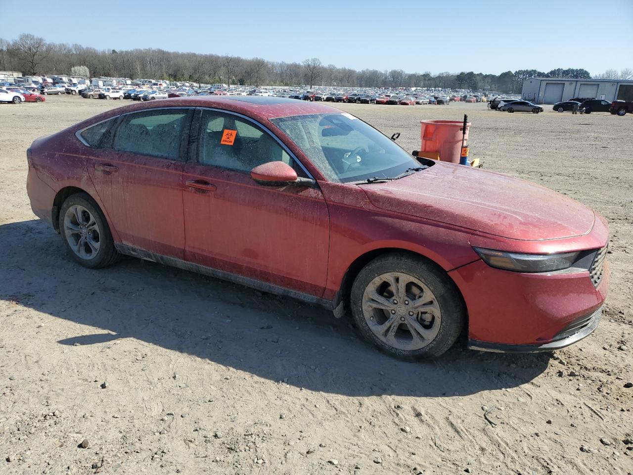 2024 Honda Accord VIN 1HGCY1F35RA069269 Copart auction photo, front end / minor dent/scratches damage thumbnail 4