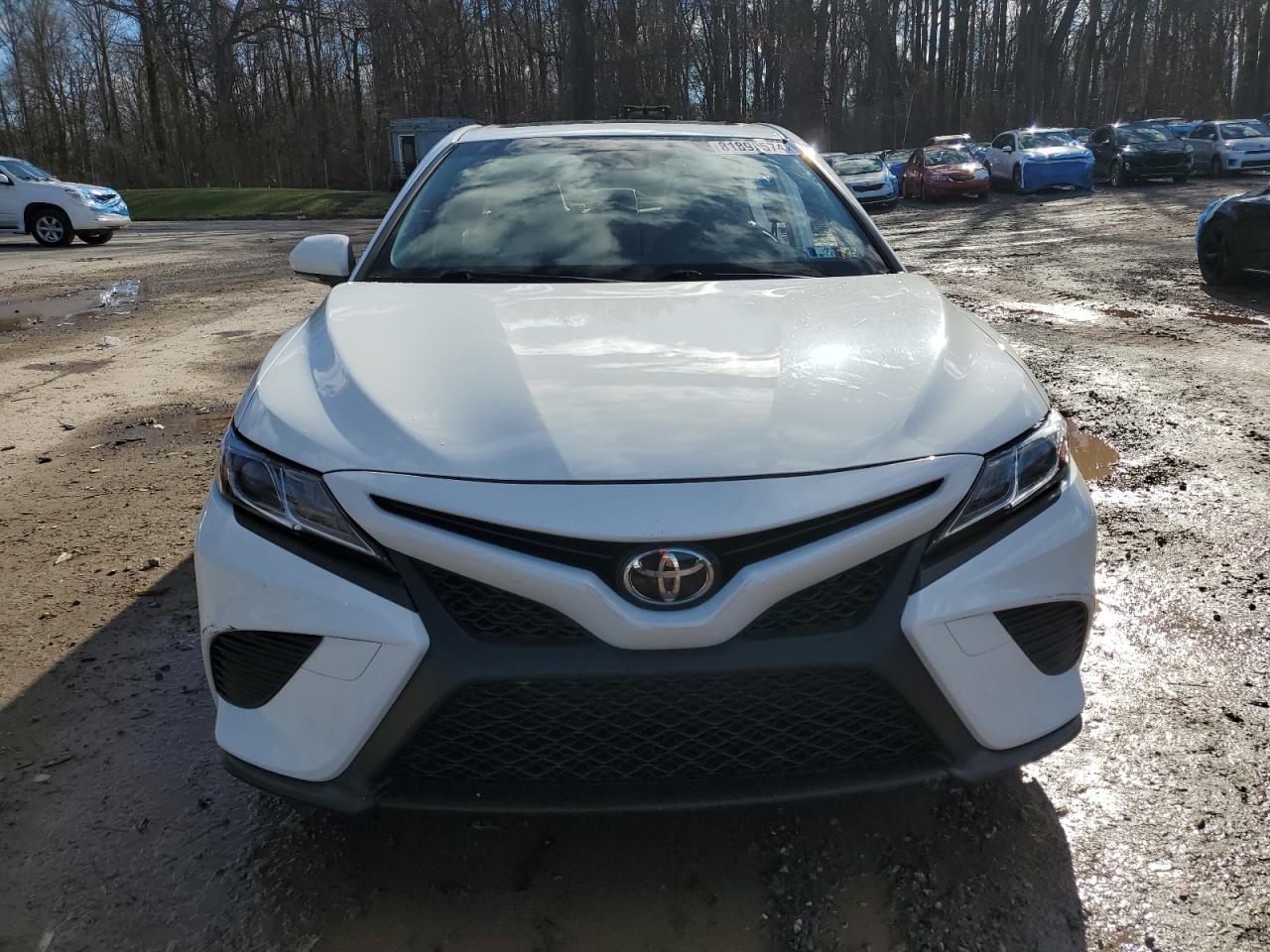 2018 Toyota Camry VIN JTNB11HK4J3019339 Copart auction photo, side / front end damage thumbnail 5