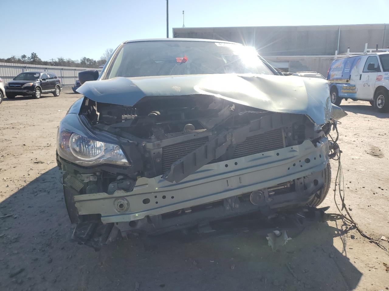 2015 Subaru Impreza VIN JF1GPAA63FH303034 Copart auction photo, front end / rear end damage thumbnail 5