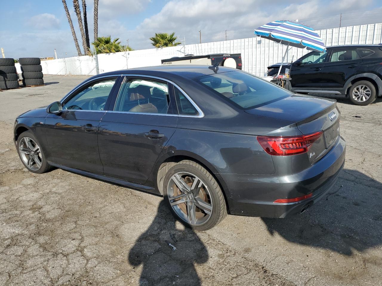 2018 Audi A4 VIN WAUENAF48JA190792 Copart auction photo, front end damage thumbnail 2
