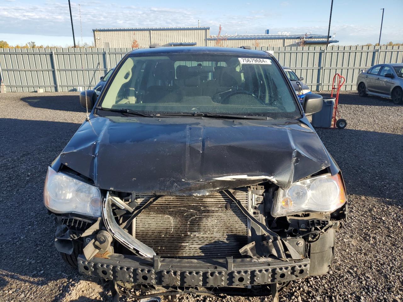 2016 Dodge Caravan VIN 2C4RDGBG6GR393193 Copart auction photo, front end / minor dent/scratches damage thumbnail 5
