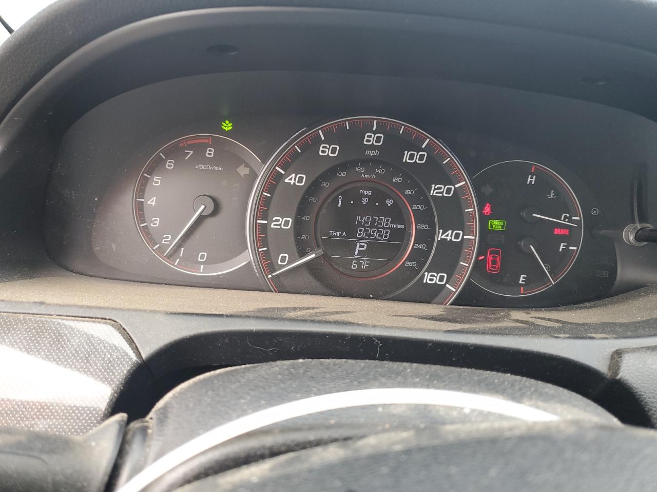 2015 Honda Accord VIN 1HGCR2F55FA204945 Copart auction photo, front end damage thumbnail 9