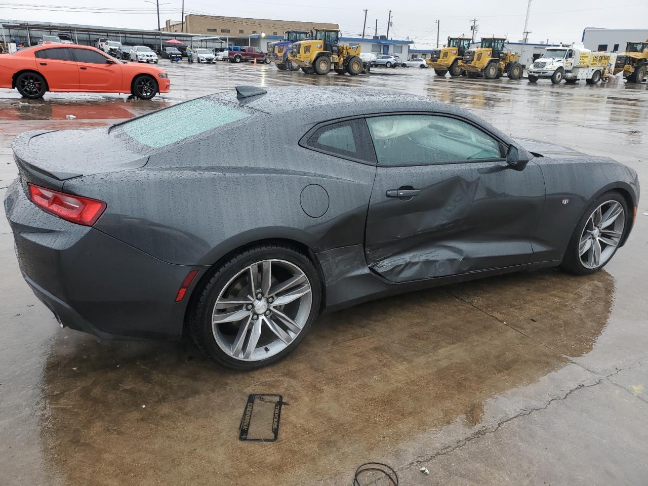 2016 Chevrolet Camaro VIN 1G1FB1RS7G0193524 Copart auction photo, side damage thumbnail 3