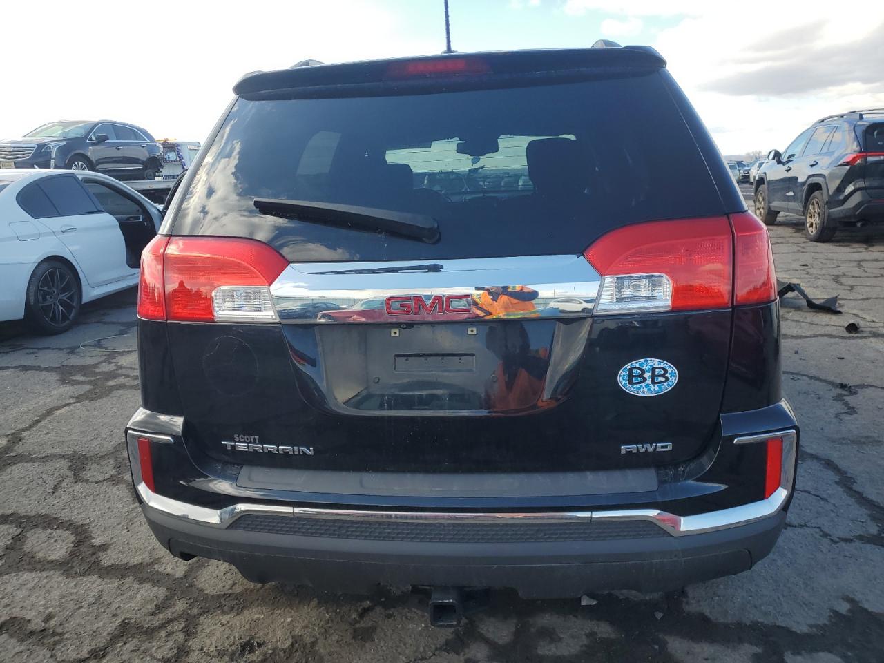 2016 GMC Terrain VIN 2GKFLTEK6G6128262 Copart auction photo, front end damage thumbnail 6
