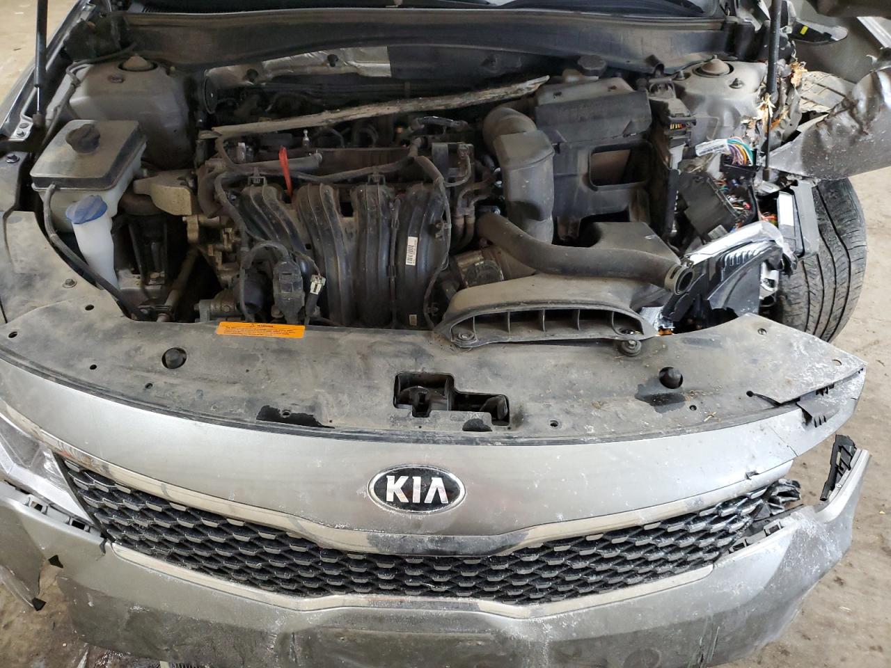 2018 KIA Optima VIN 5XXGU4L38JG233432 Copart auction photo, front end damage thumbnail 12
