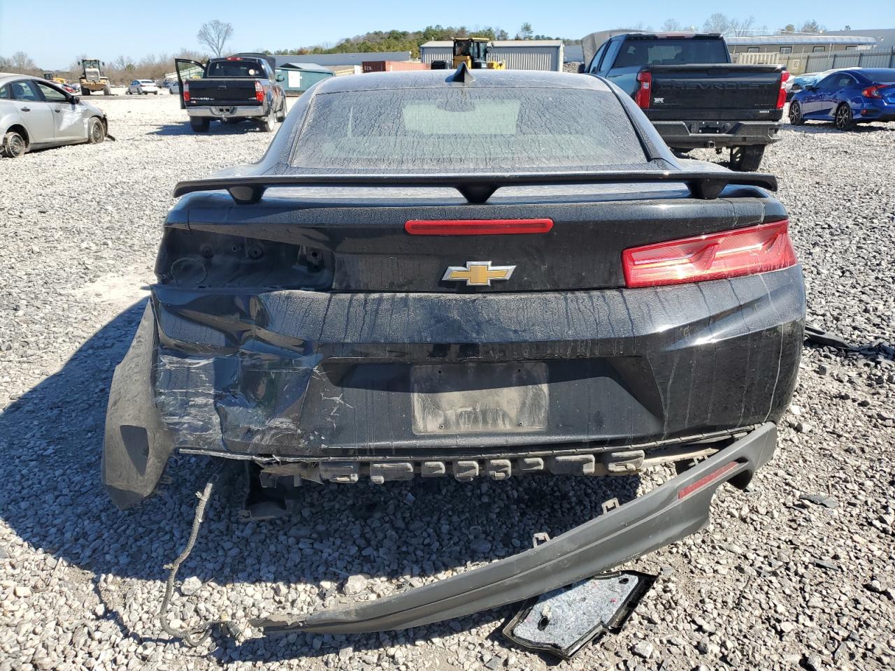 2017 Chevrolet Camaro VIN 1G1FB1RS9H0209529 Copart auction photo, rear end damage thumbnail 6