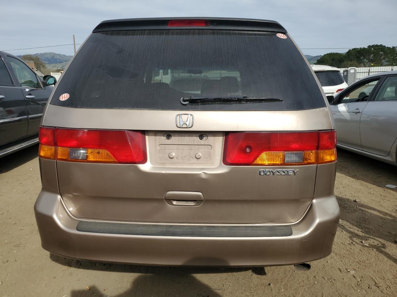 2003 Honda Odyssey VIN 5FNRL18663B110618 Copart auction photo, vandalism / undercarriage damage thumbnail 6