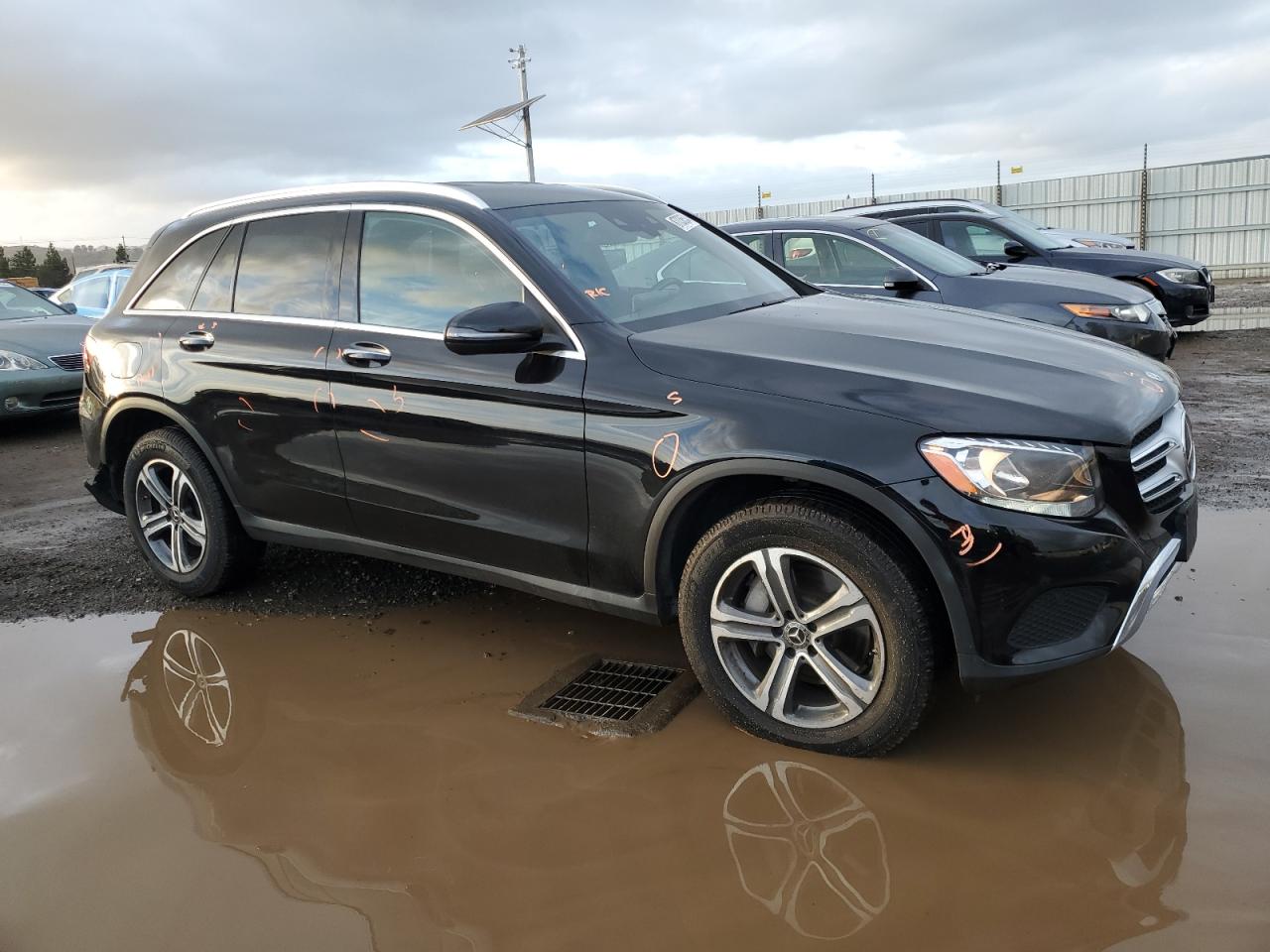 2018 Mercedes-Benz GLC VIN WDC0G4KB8JV093415 Copart auction photo, all over damage thumbnail 4