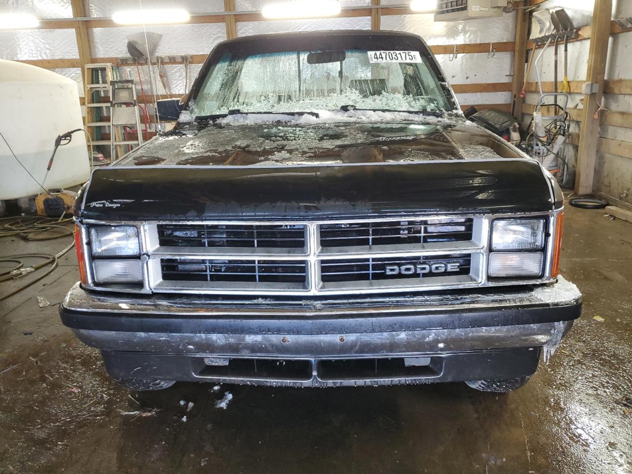 1990 Dodge Dakota VIN 1B7GG26X9LS666745 Copart auction photo, front end / rear end damage thumbnail 5