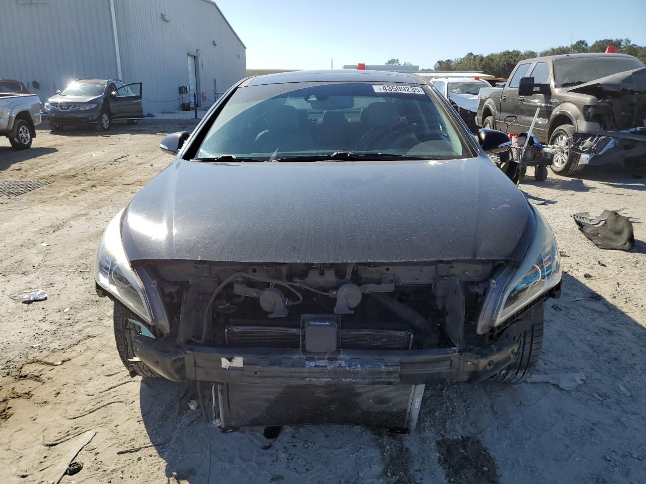 2015 Hyundai Sonata VIN 5NPE34AF6FH014908 Copart auction photo, front end damage thumbnail 5