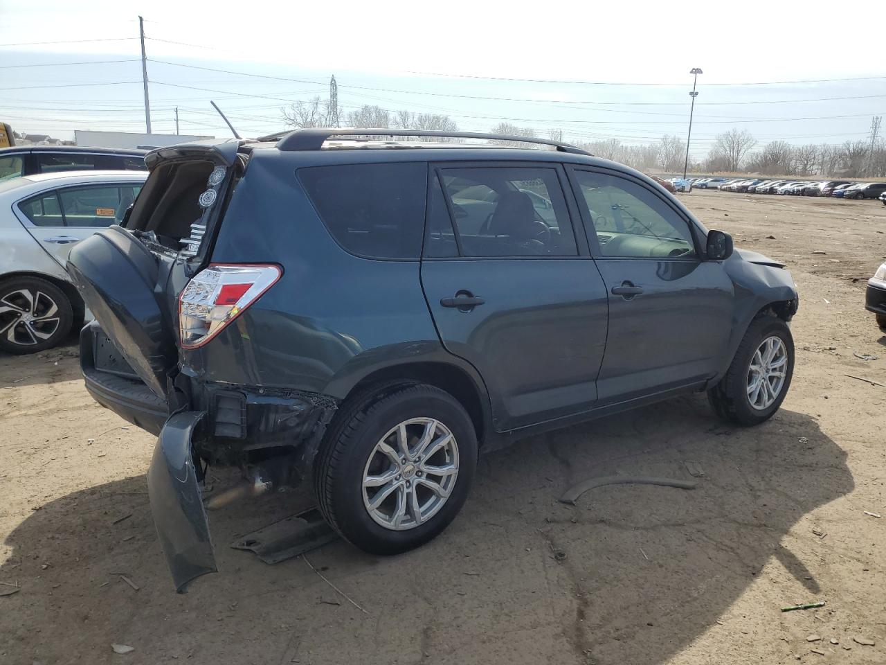 2011 Toyota RAV 4 VIN 2T3BF4DVXBW135201 Copart auction photo, rear end / front end damage thumbnail 3