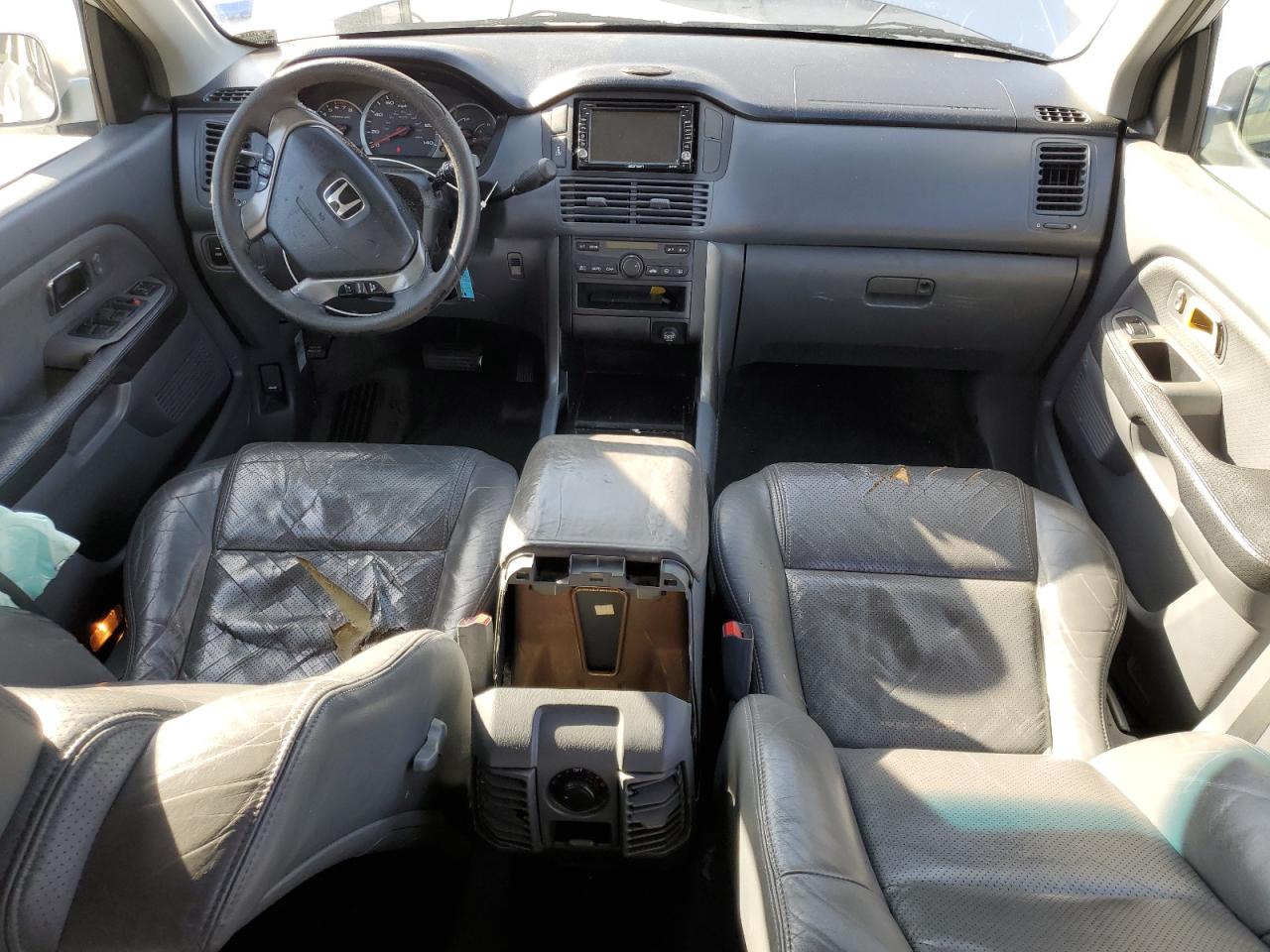 2003 Honda Pilot VIN 2HKYF18563H577971 Copart auction photo, all over damage thumbnail 8