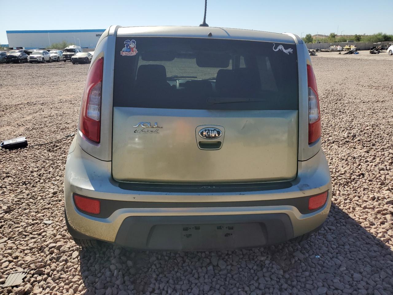 2013 KIA Soul VIN KNDJT2A5XD7617646 Copart auction photo, front end / side damage thumbnail 6