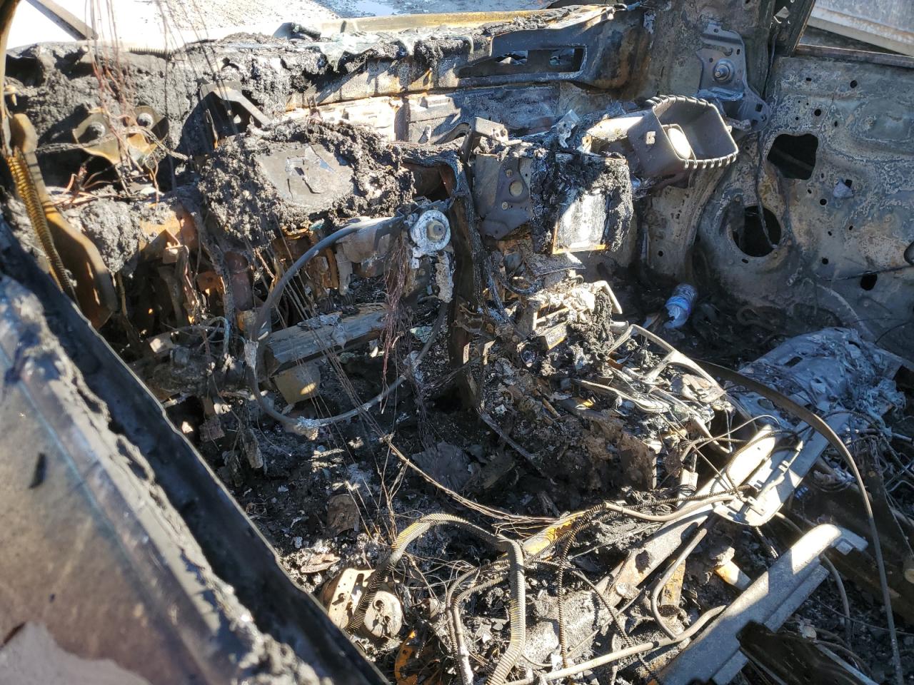 2019 Nissan Murano VIN 5N1AZ2MSXKN166190 Copart auction photo, burn damage thumbnail 8