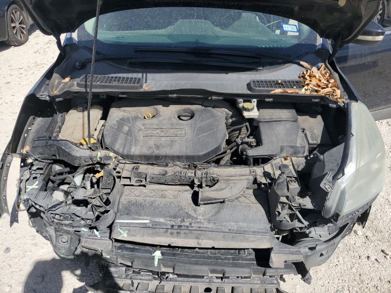 2013 Ford Escape VIN 1FMCU0H95DUA54151 Copart auction photo, front end damage thumbnail 12