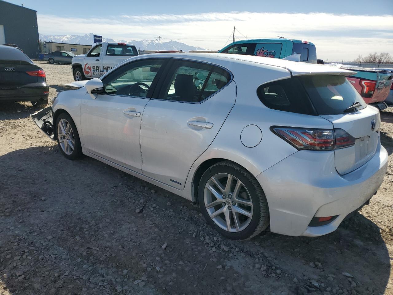 2015 Lexus CT VIN JTHKD5BH7F2239652 Copart auction photo, front end damage thumbnail 2