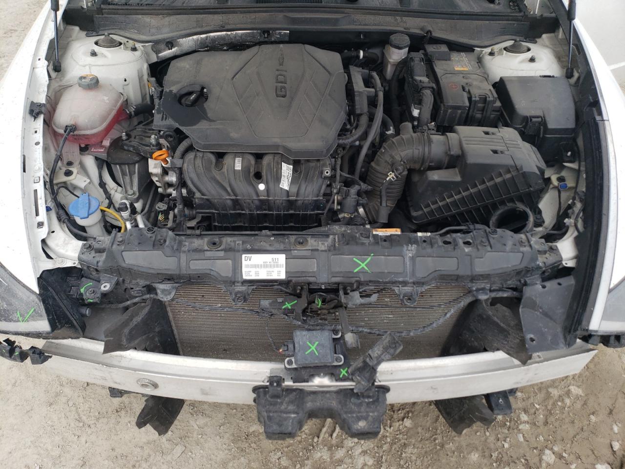 2023 Hyundai Sonata VIN KMHL64JA5PA293985 Copart auction photo, front end / minor dent/scratches damage thumbnail 11
