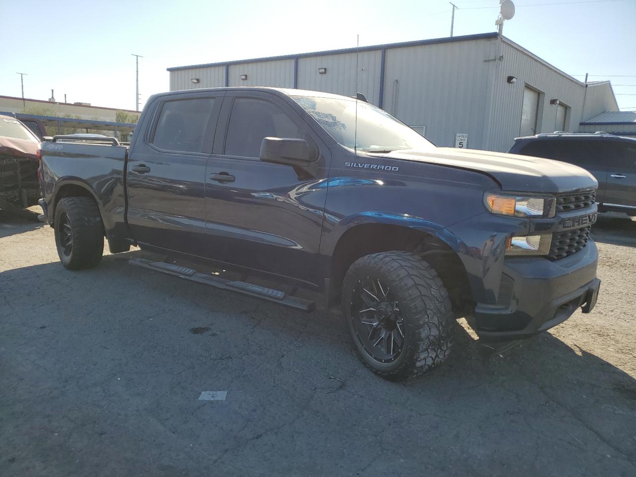 2021 Chevrolet Silverado VIN 3GCPYBEK5MG230924 Copart auction photo, rear end damage thumbnail 4