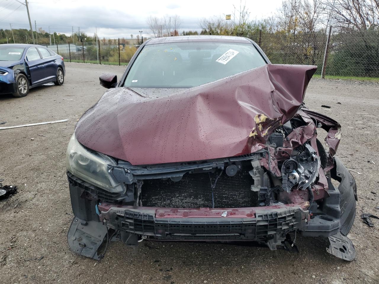 2015 Honda Accord VIN 1HGCR2F56FA078529 Copart auction photo, front end / rear end damage thumbnail 5