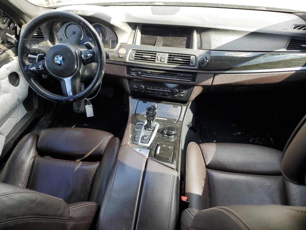2014 BMW 5er VIN WBAKP9C59EDZ35160 Copart auction photo, front end damage thumbnail 8