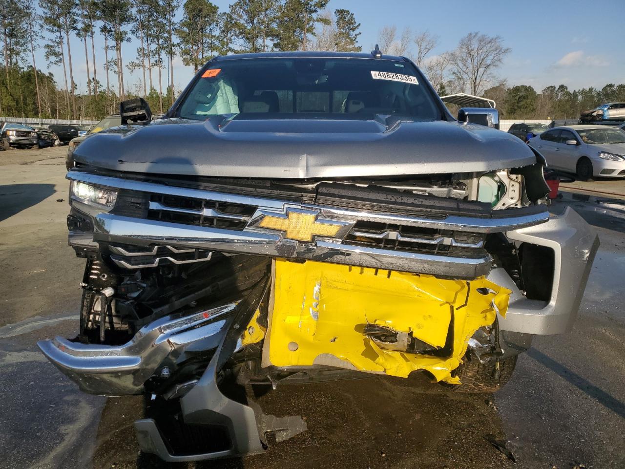 2023 Chevrolet Silverado VIN 2GCUDGED4P1152372 Copart auction photo, front end damage thumbnail 5