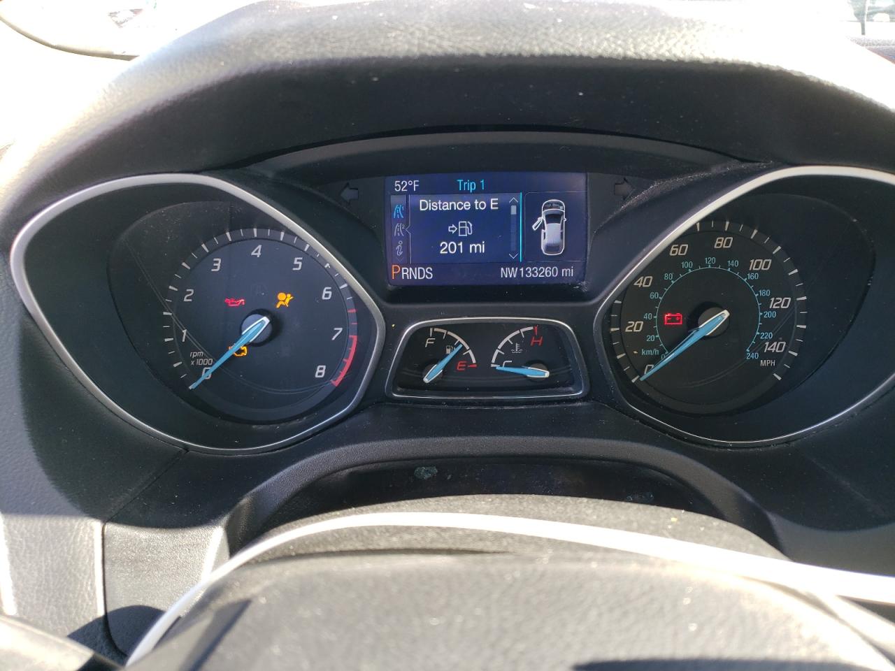 2014 Ford Focus VIN 1FADP3K22EL213394 Copart auction photo, side / front end damage thumbnail 9