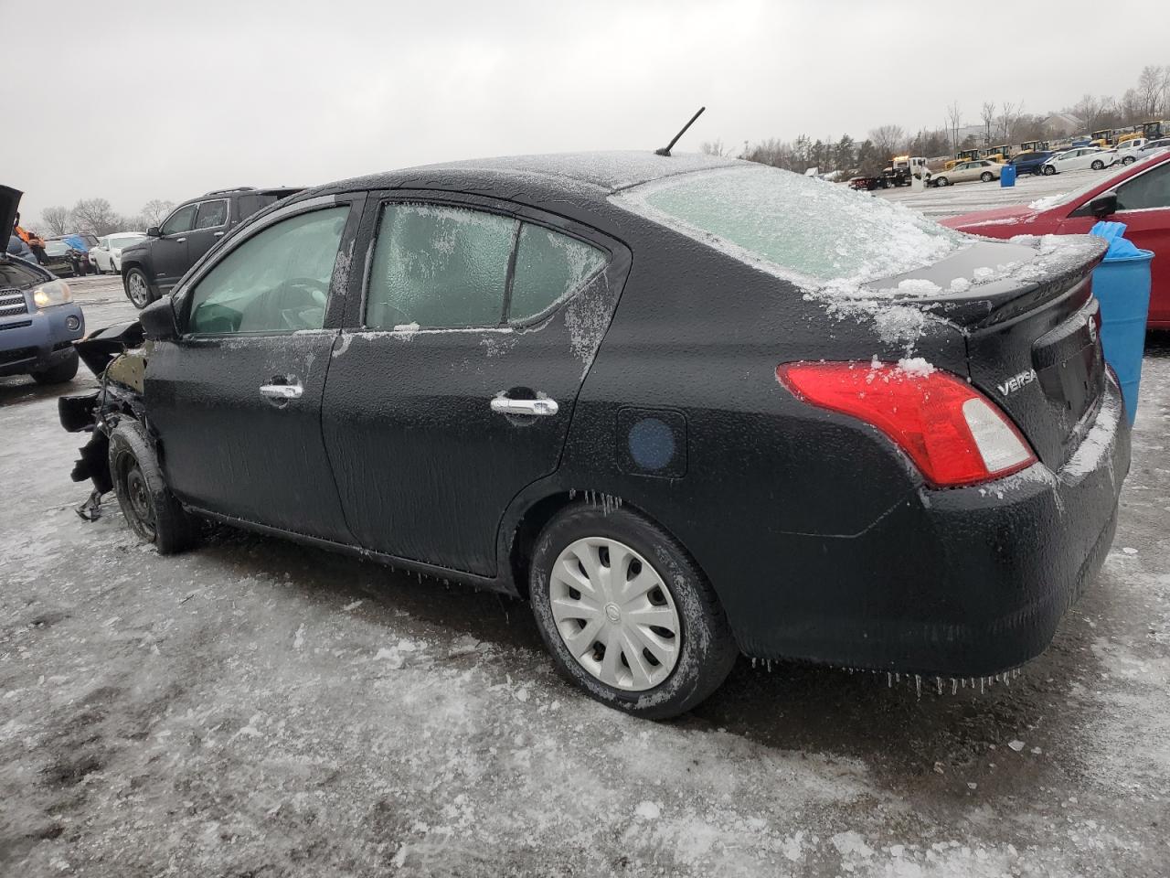 2019 Nissan Versa VIN 3N1CN7AP8KL820533 Copart auction photo, front end damage thumbnail 2