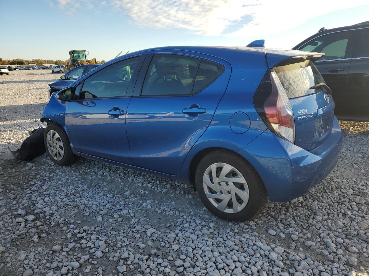 2015 Toyota Prius VIN JTDKDTB33F1576187 Copart auction photo, front end damage thumbnail 2