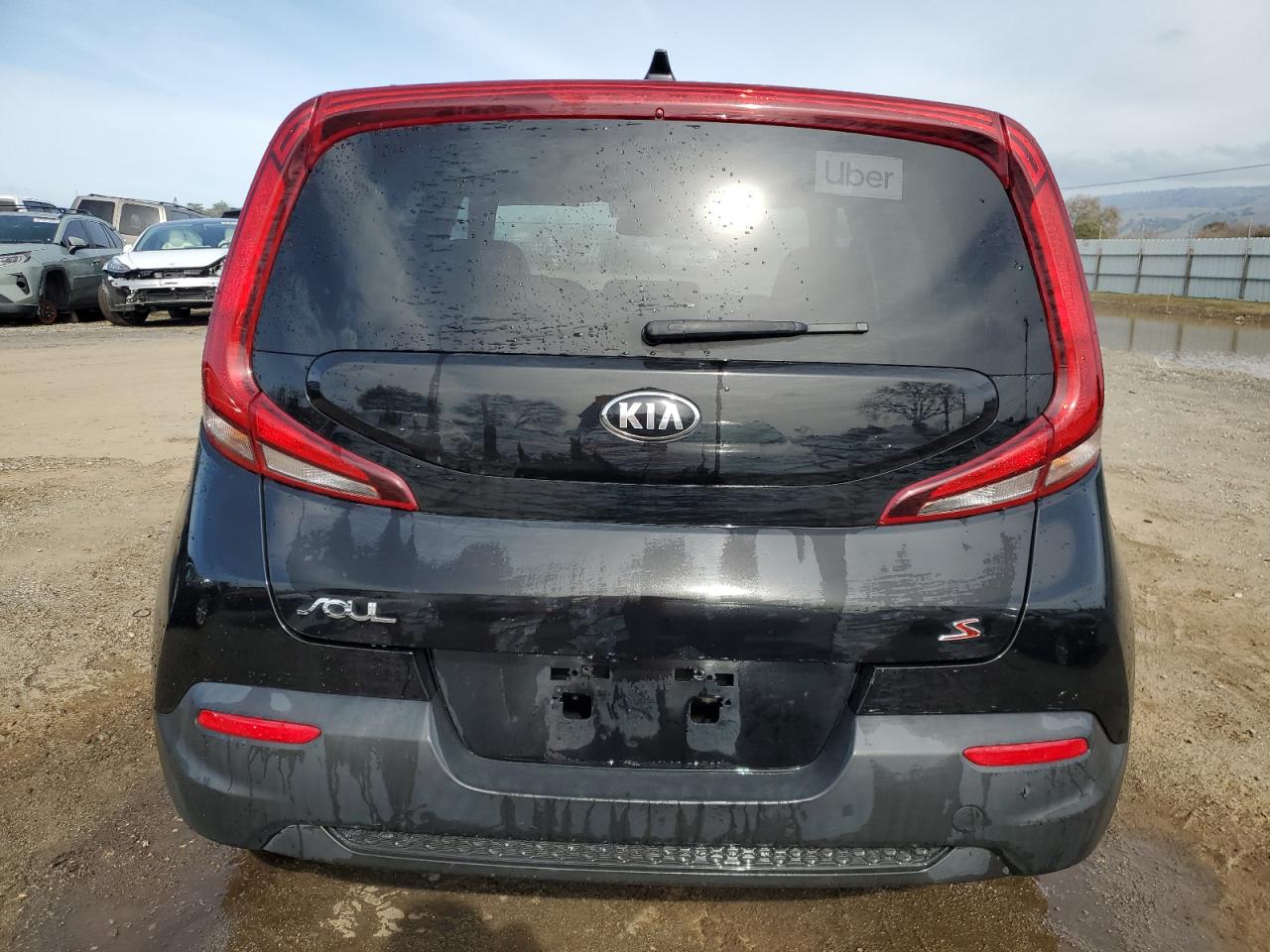 2021 KIA Soul VIN KNDJ23AU8M7737963 Copart auction photo, rear end damage thumbnail 6