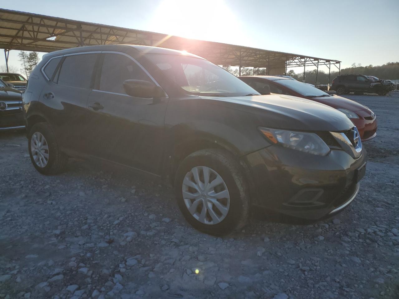 2016 Nissan Rogue VIN KNMAT2MT7GP630501 Copart auction photo, all over damage thumbnail 4