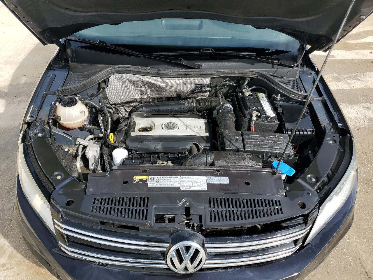 2017 Volkswagen Tiguan VIN WVGAV7AX4HK053595 Copart auction photo, rear end / front end damage thumbnail 12