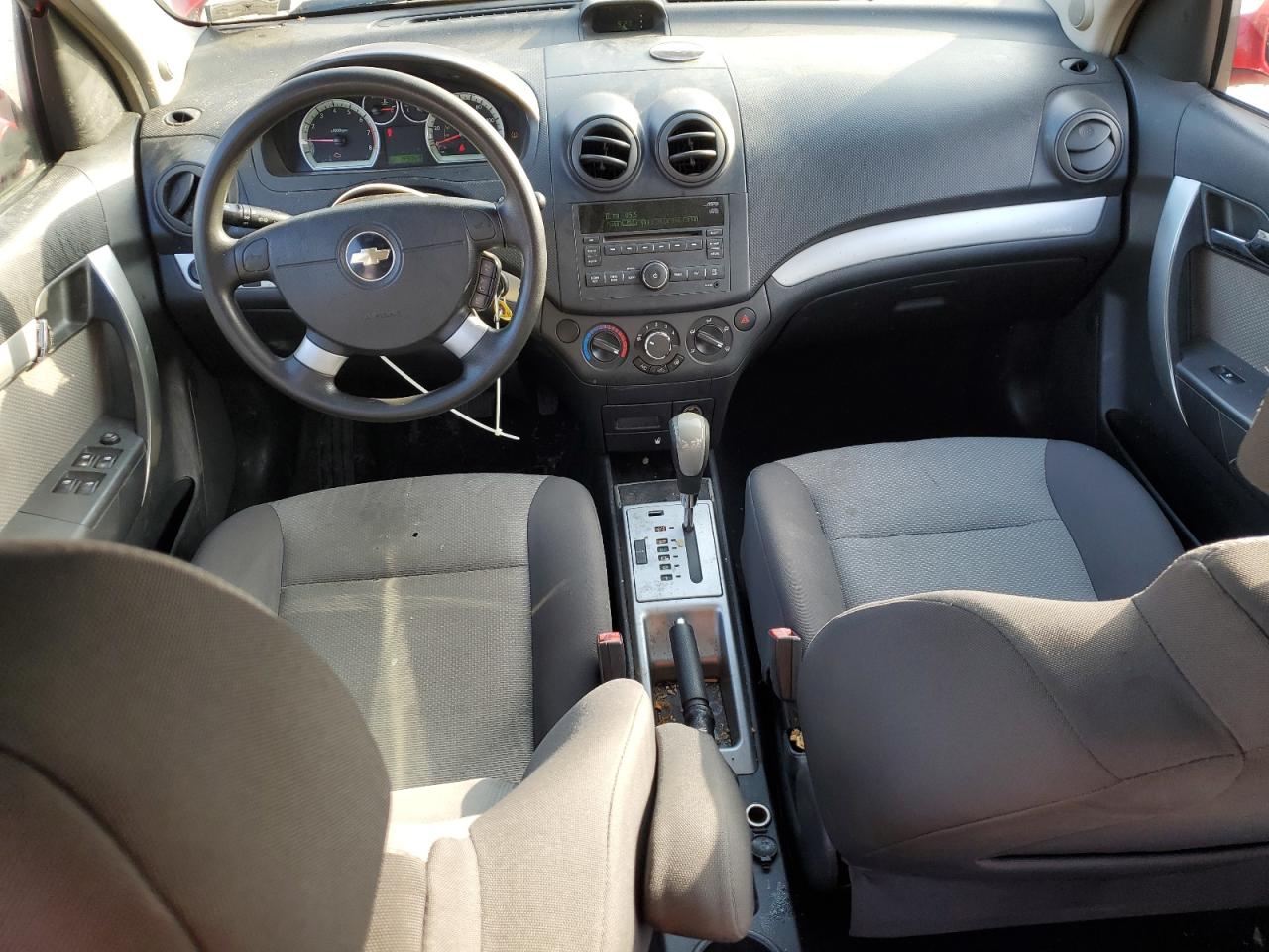 2010 Chevrolet Aveo VIN KL1TD6DE6AB098555 Copart auction photo, all over damage thumbnail 8