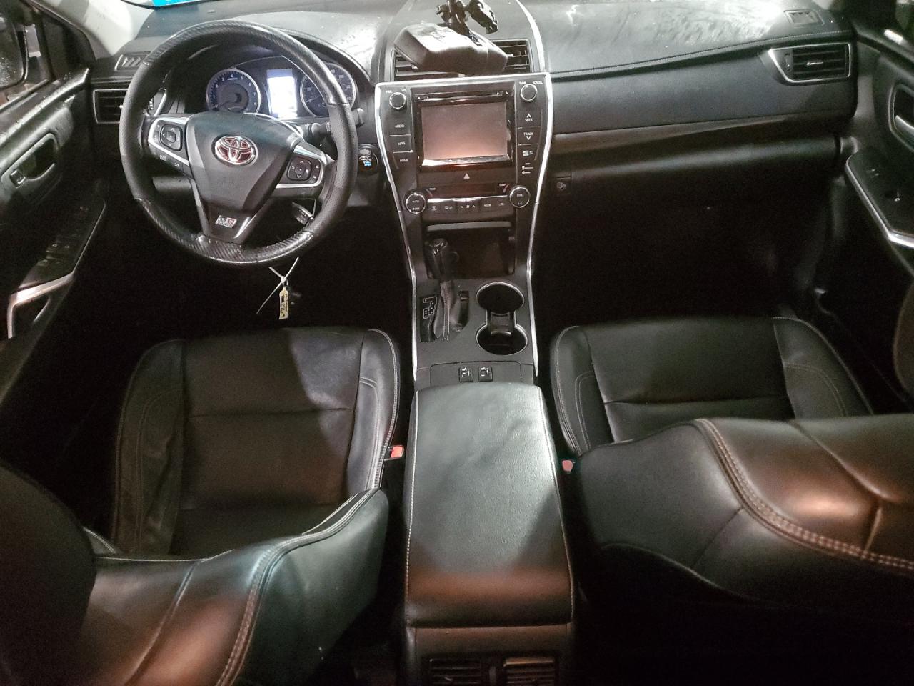 2015 Toyota Camry VIN 4T4BF1FK7FR456912 Copart auction photo, front end / top/roof damage thumbnail 8