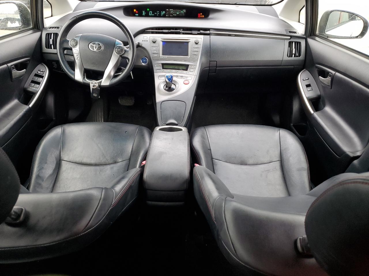 2013 Toyota Prius VIN JTDKN3DUXD1649832 Copart auction photo, rear end damage thumbnail 8